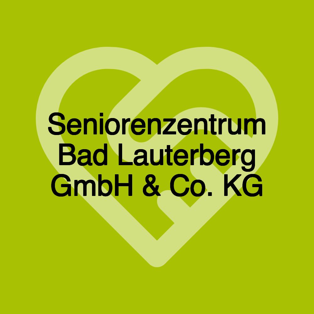 Seniorenzentrum Bad Lauterberg GmbH & Co. KG