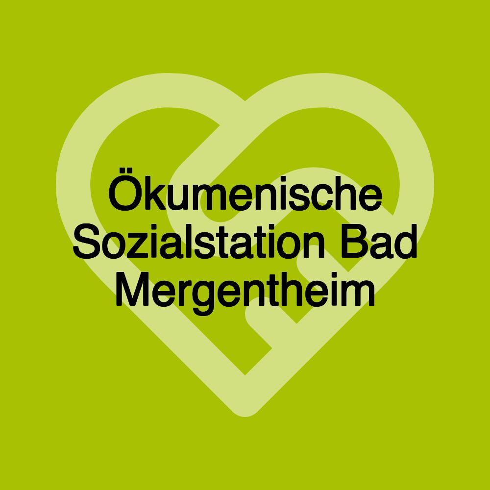 Ökumenische Sozialstation Bad Mergentheim