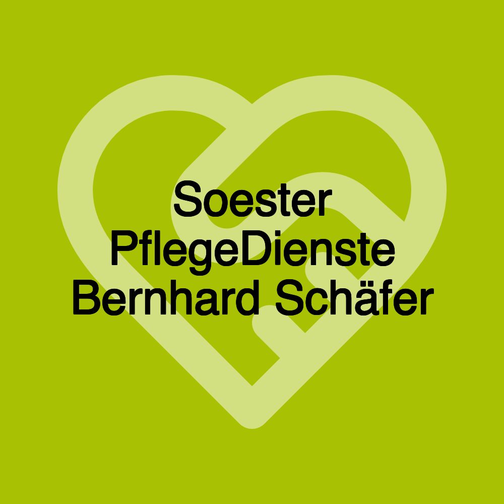 Soester PflegeDienste Bernhard Schäfer