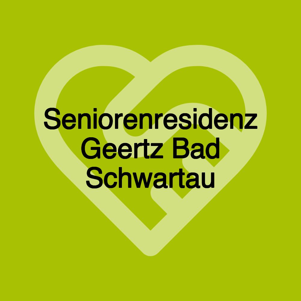 Seniorenresidenz Geertz Bad Schwartau