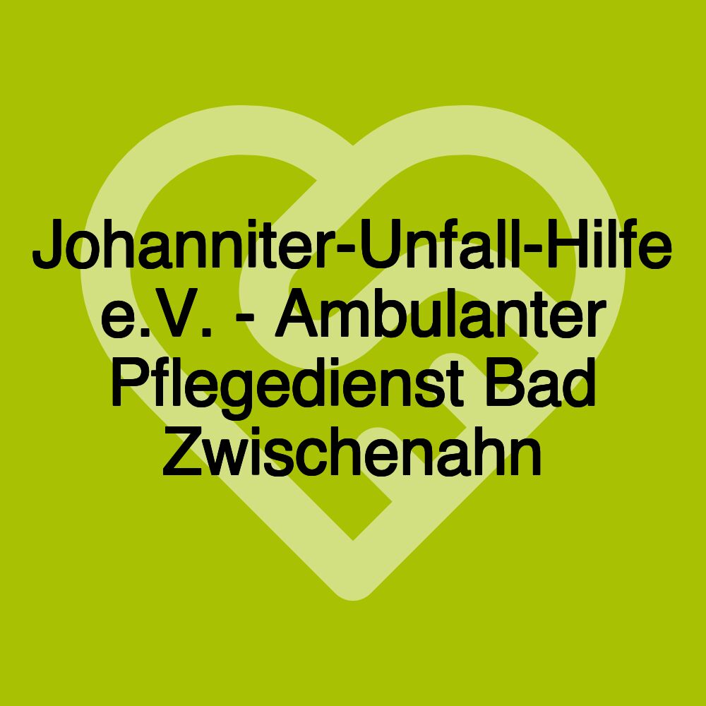 Johanniter-Unfall-Hilfe e.V. - Ambulanter Pflegedienst Bad Zwischenahn