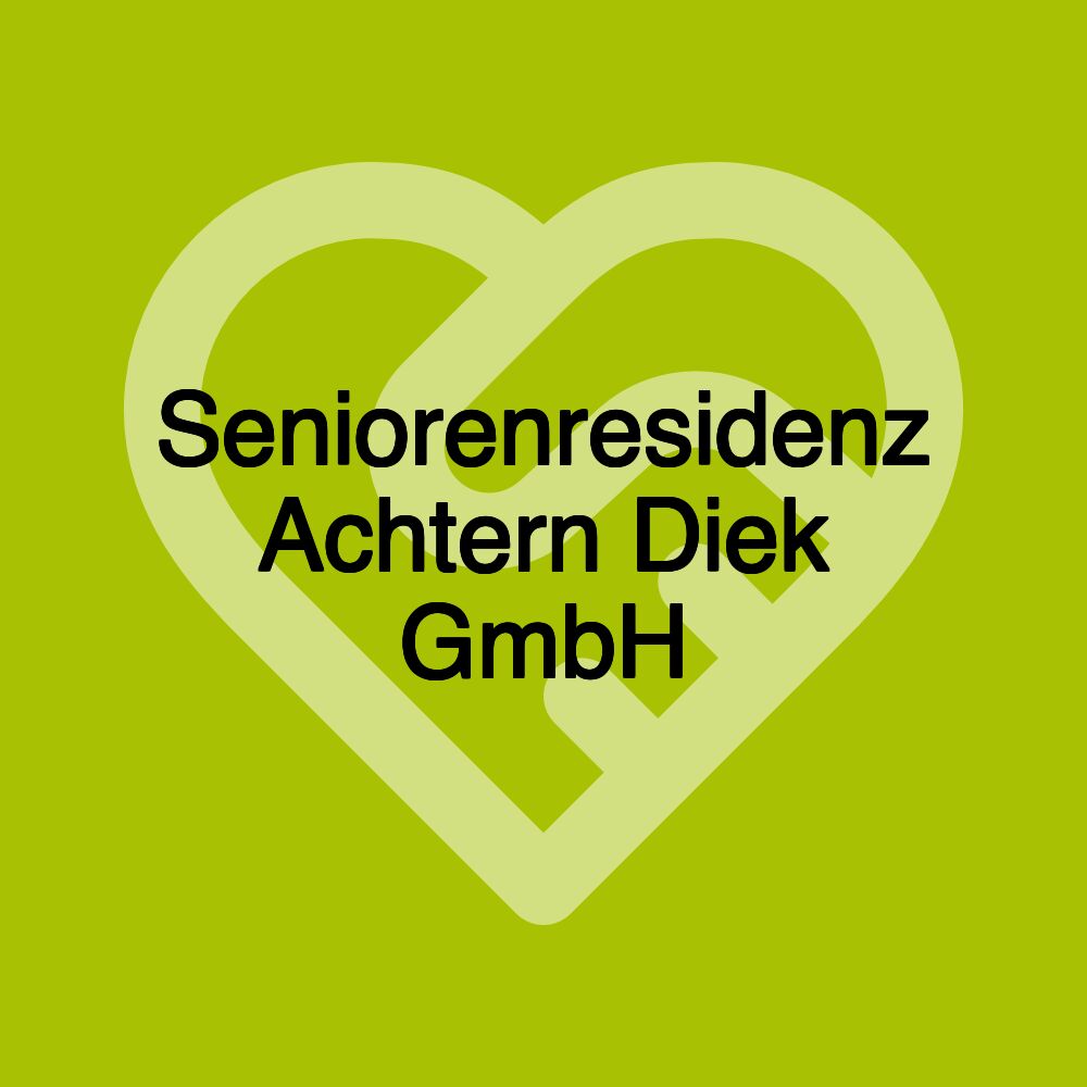 Seniorenresidenz Achtern Diek GmbH