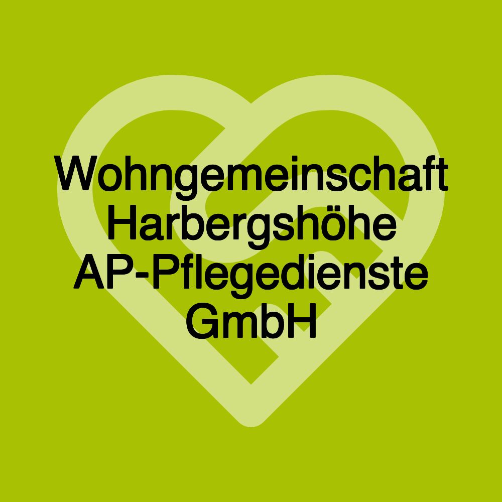 Wohngemeinschaft Harbergshöhe AP-Pflegedienste GmbH