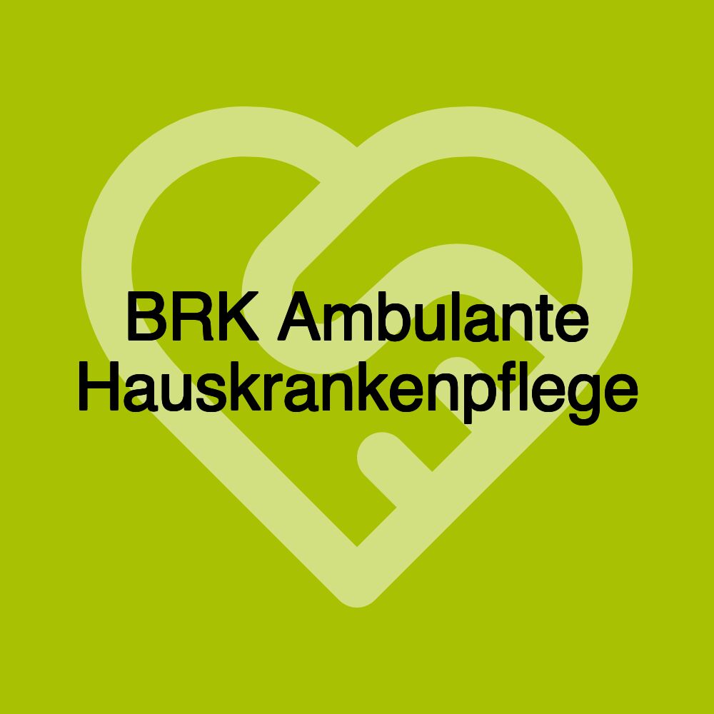 BRK Ambulante Hauskrankenpflege