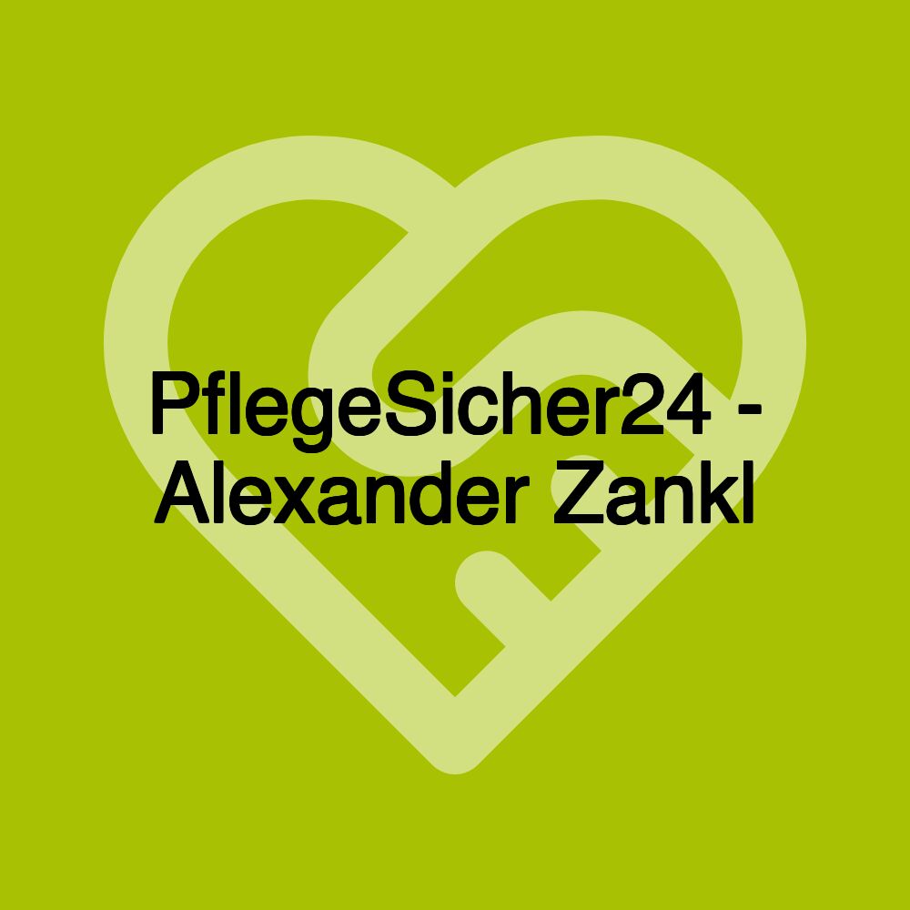 PflegeSicher24 - Alexander Zankl