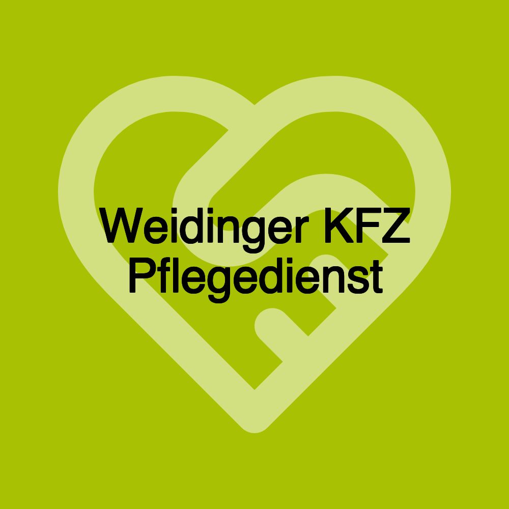 Weidinger KFZ Pflegedienst