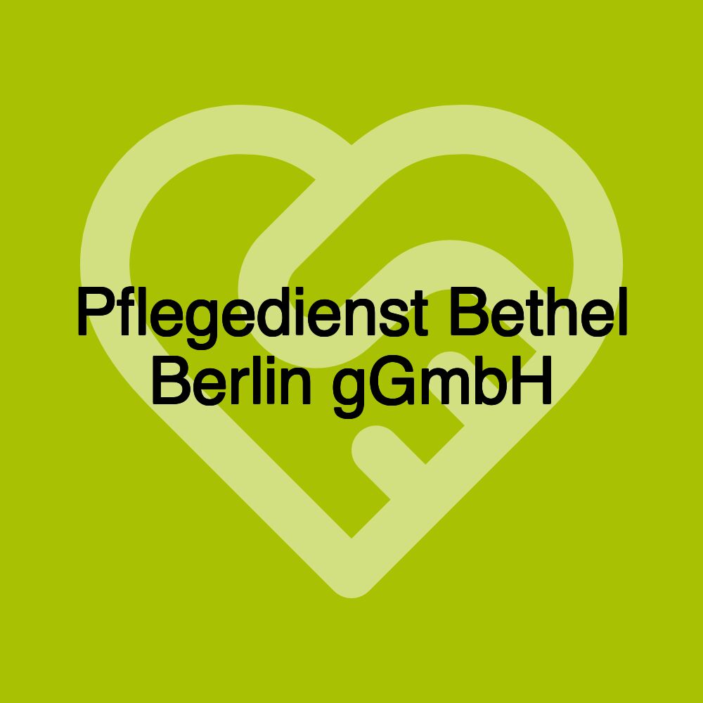 Pflegedienst Bethel Berlin gGmbH