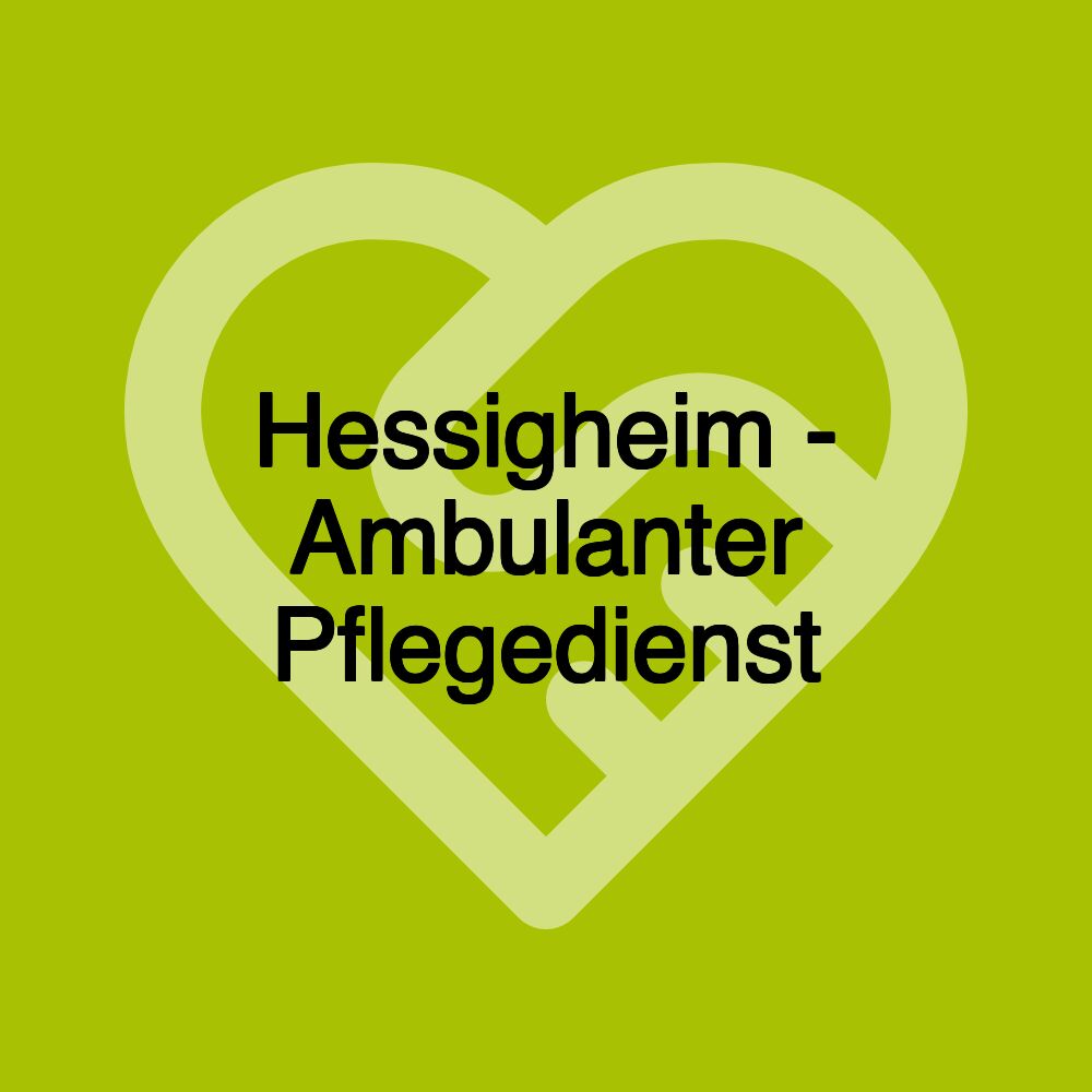 Hessigheim - Ambulanter Pflegedienst