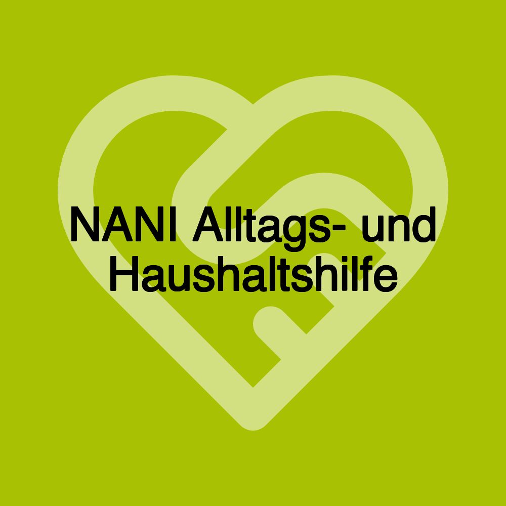 NANI Alltags- und Haushaltshilfe