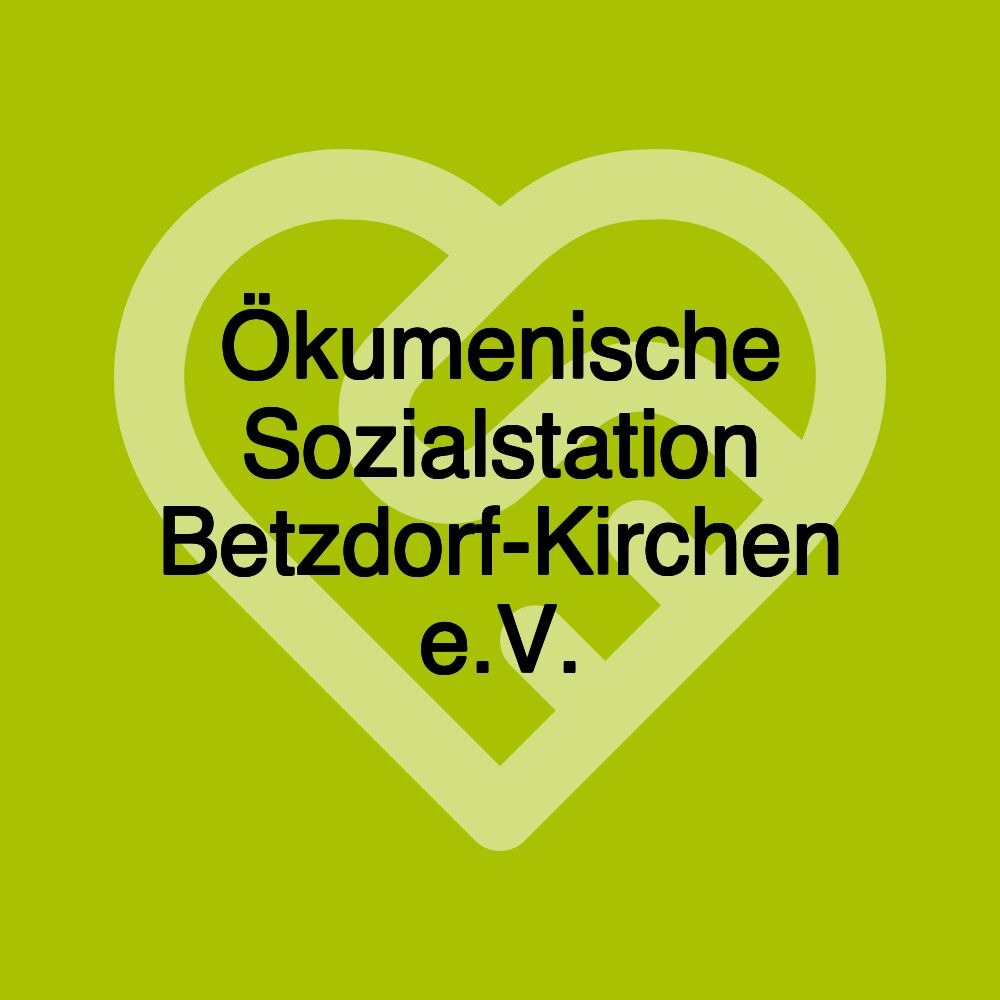 Ökumenische Sozialstation Betzdorf-Kirchen e.V.