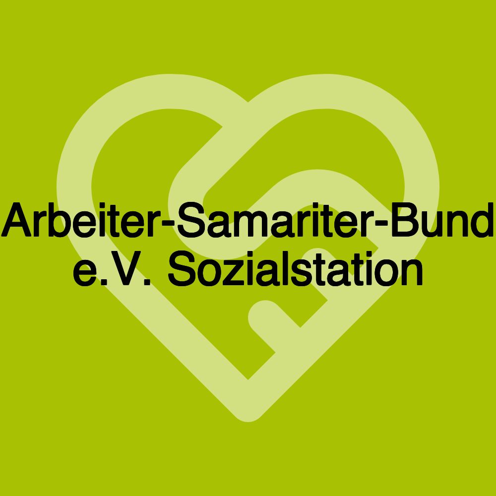 Arbeiter-Samariter-Bund e.V. Sozialstation