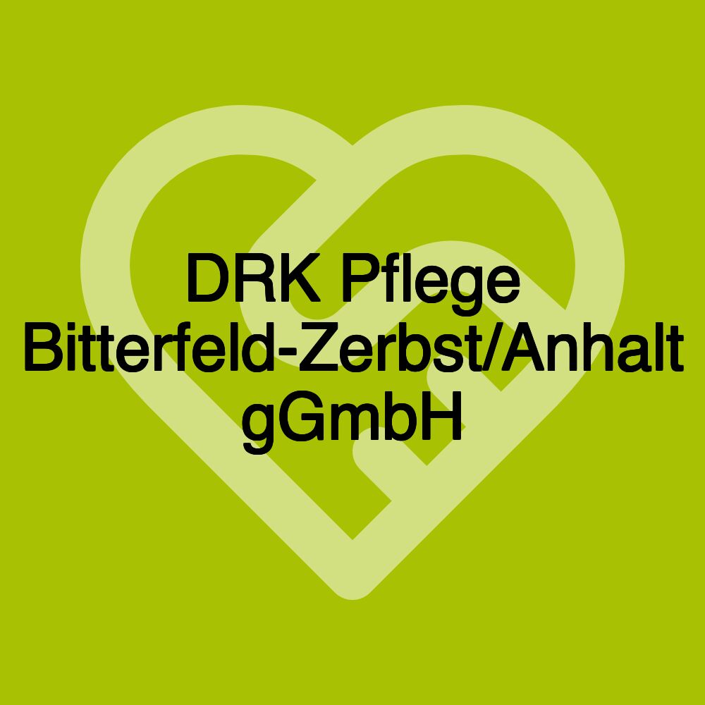 DRK Pflege Bitterfeld-Zerbst/Anhalt gGmbH