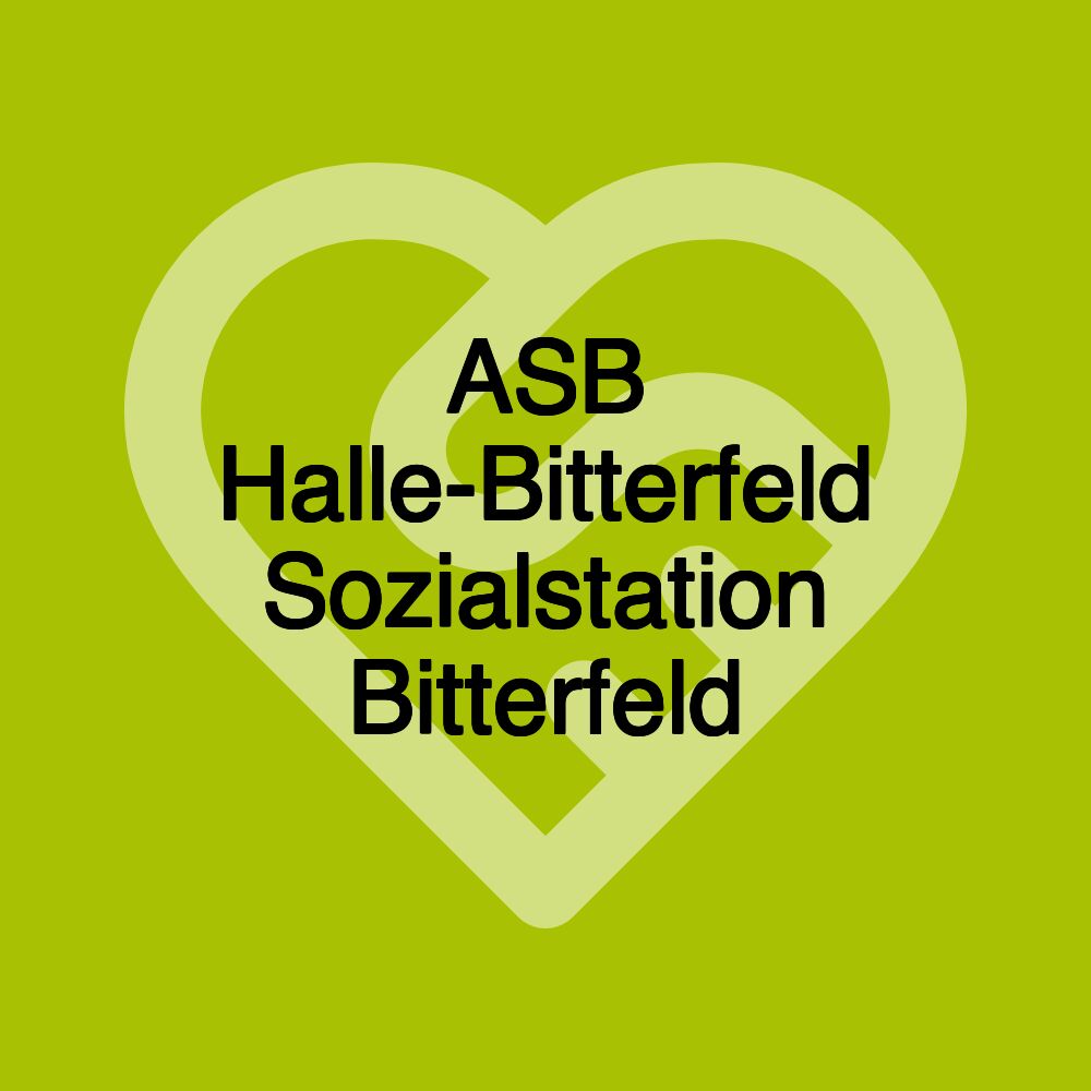 ASB Halle-Bitterfeld Sozialstation Bitterfeld