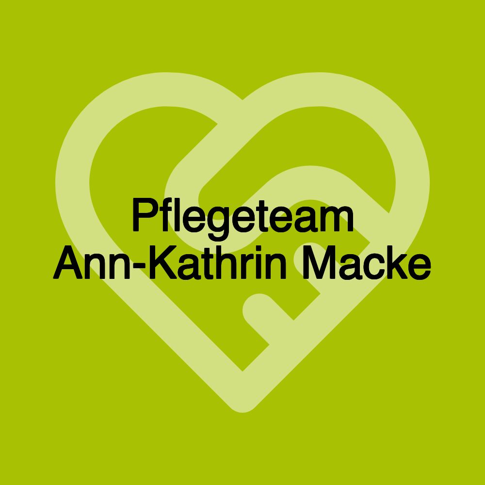 Pflegeteam Ann-Kathrin Macke