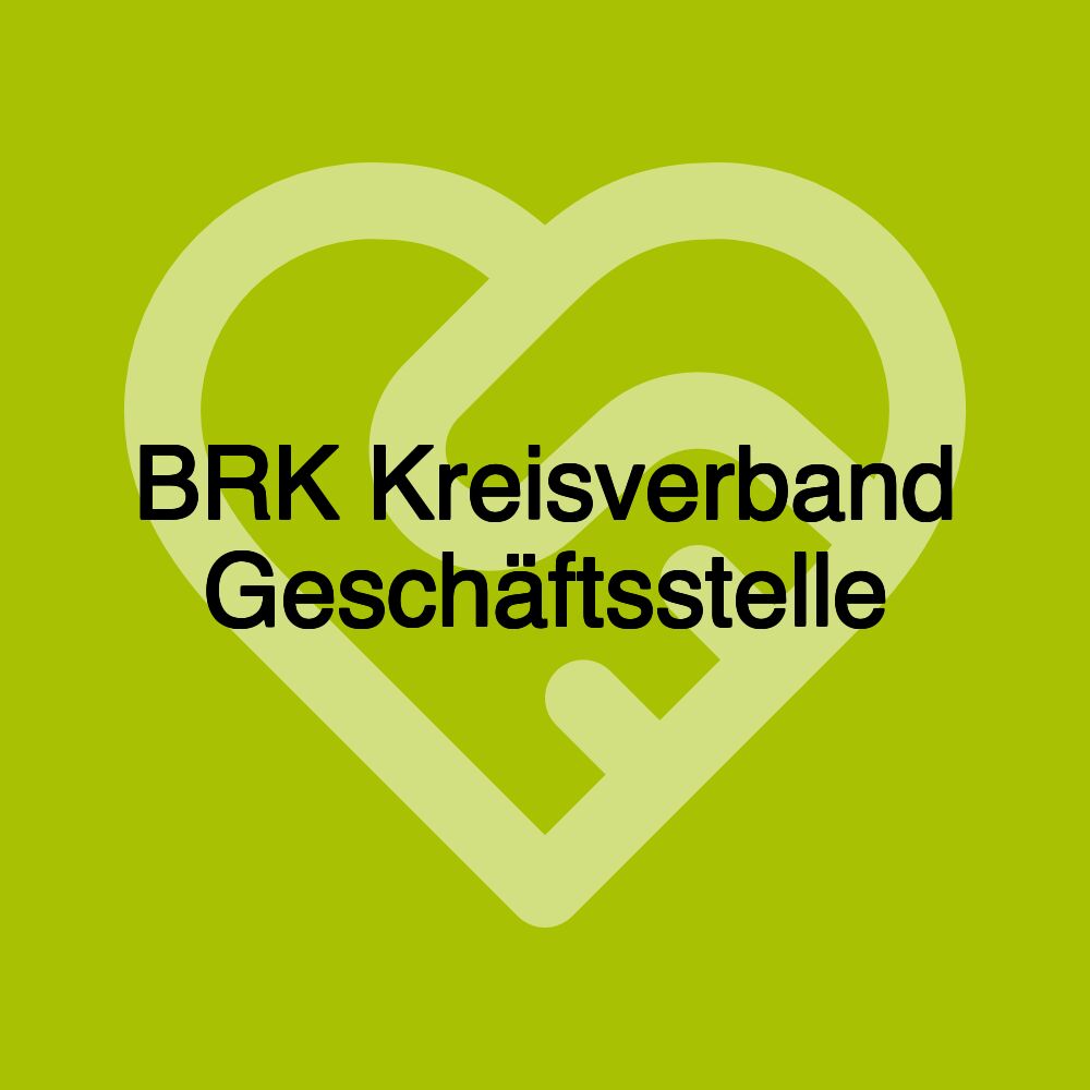 BRK Kreisverband Geschäftsstelle