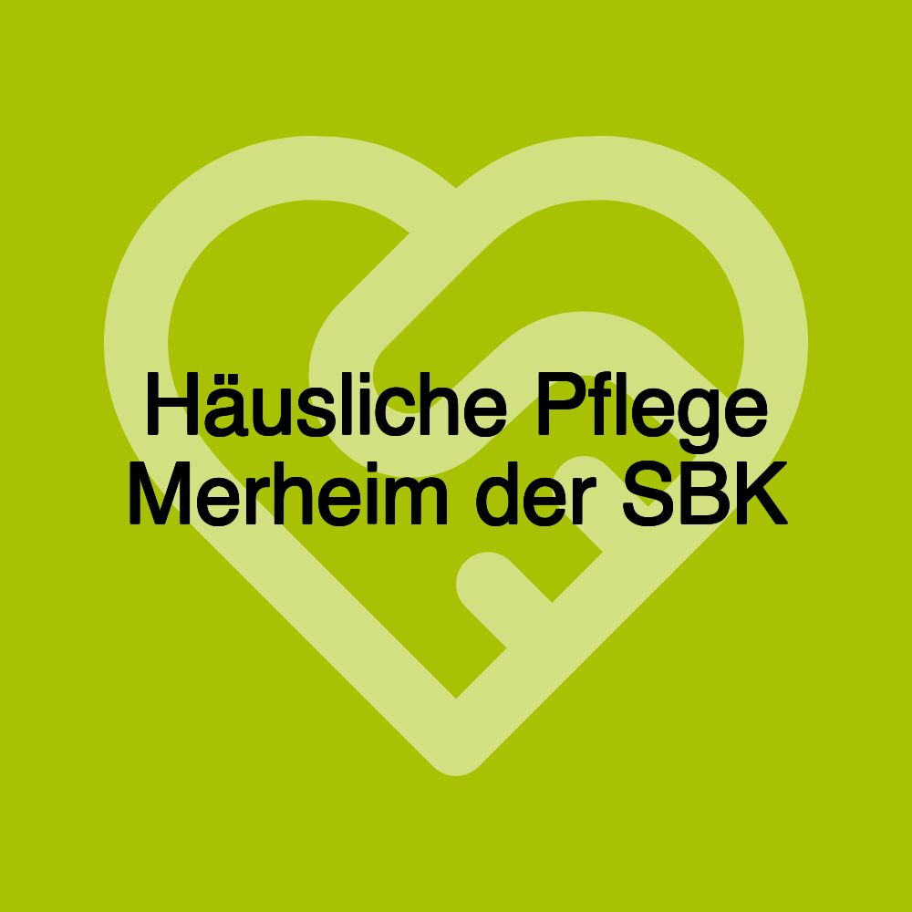 Häusliche Pflege Merheim der SBK