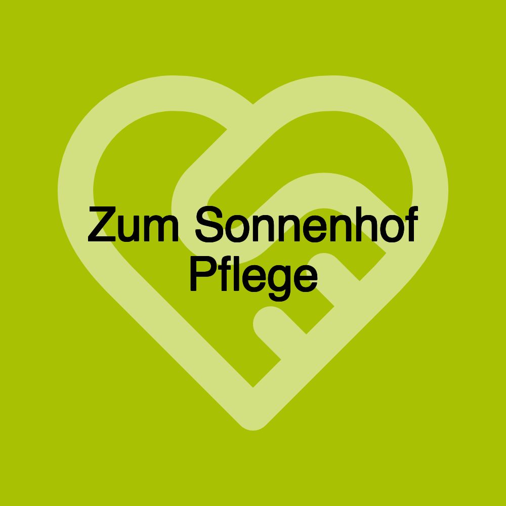 Zum Sonnenhof Pflege