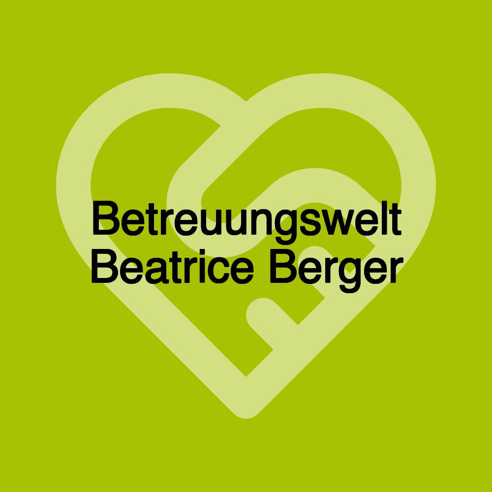 Betreuungswelt Beatrice Berger