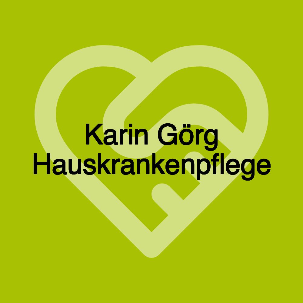 Karin Görg Hauskrankenpflege