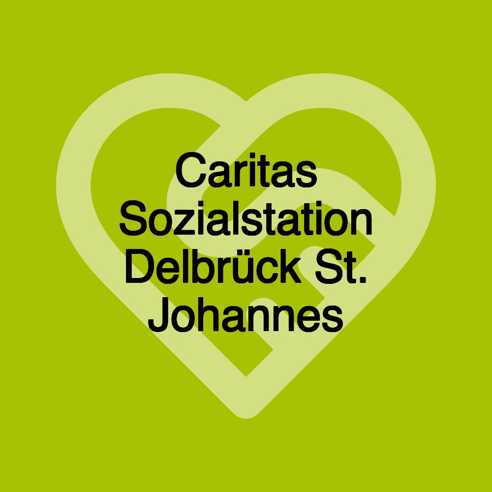 Caritas Sozialstation Delbrück St. Johannes