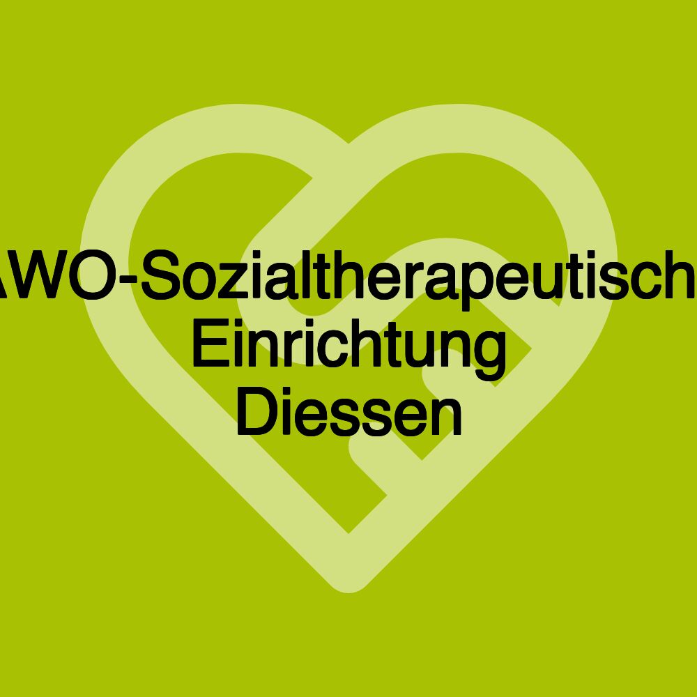 AWO-Sozialtherapeutische Einrichtung Diessen