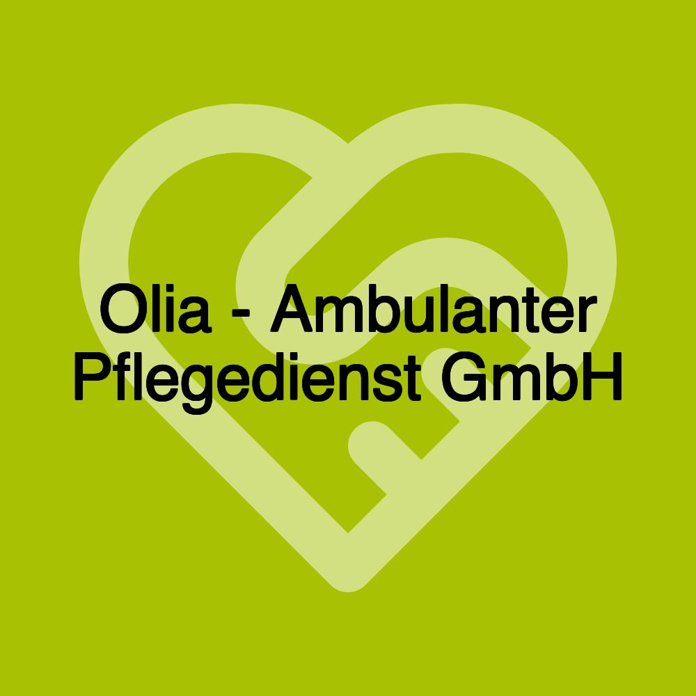 Olia - Ambulanter Pflegedienst GmbH