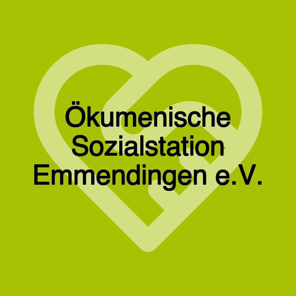 Ökumenische Sozialstation Emmendingen e.V.