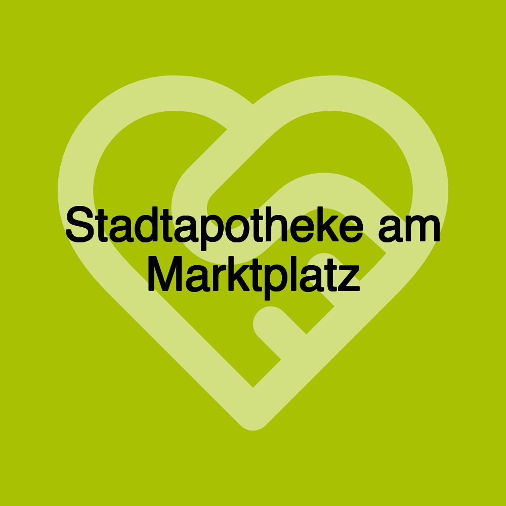 Stadtapotheke am Marktplatz