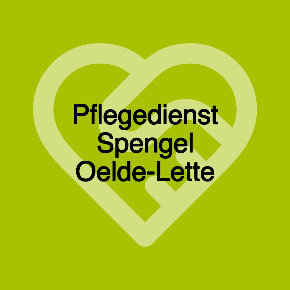 Pflegedienst Spengel Oelde-Lette