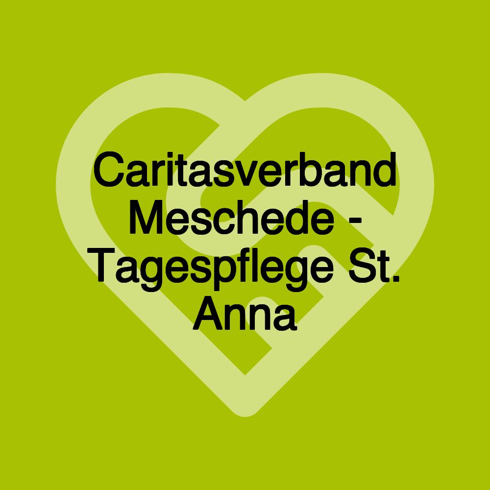 Caritasverband Meschede - Tagespflege St. Anna