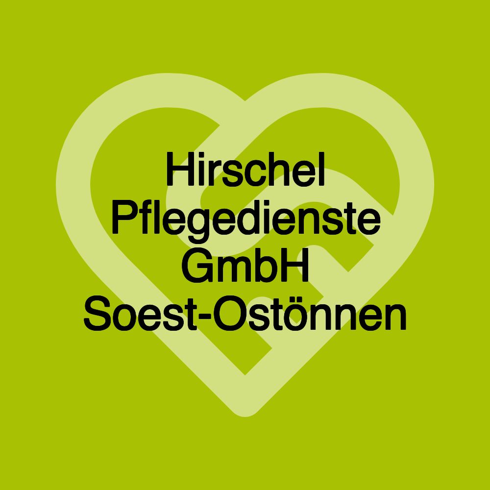 Hirschel Pflegedienste GmbH Soest-Ostönnen