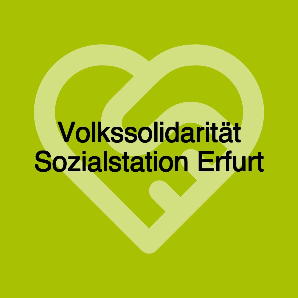 Volkssolidarität Sozialstation Erfurt