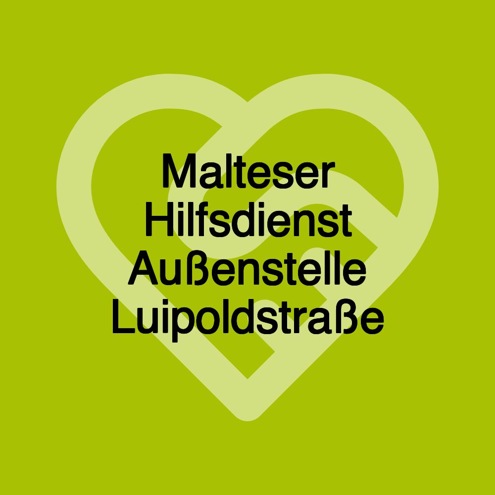 Malteser Hilfsdienst Außenstelle Luipoldstraße