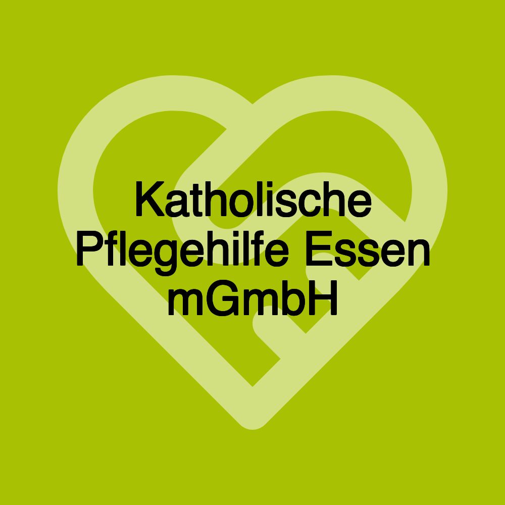 Katholische Pflegehilfe Essen mGmbH