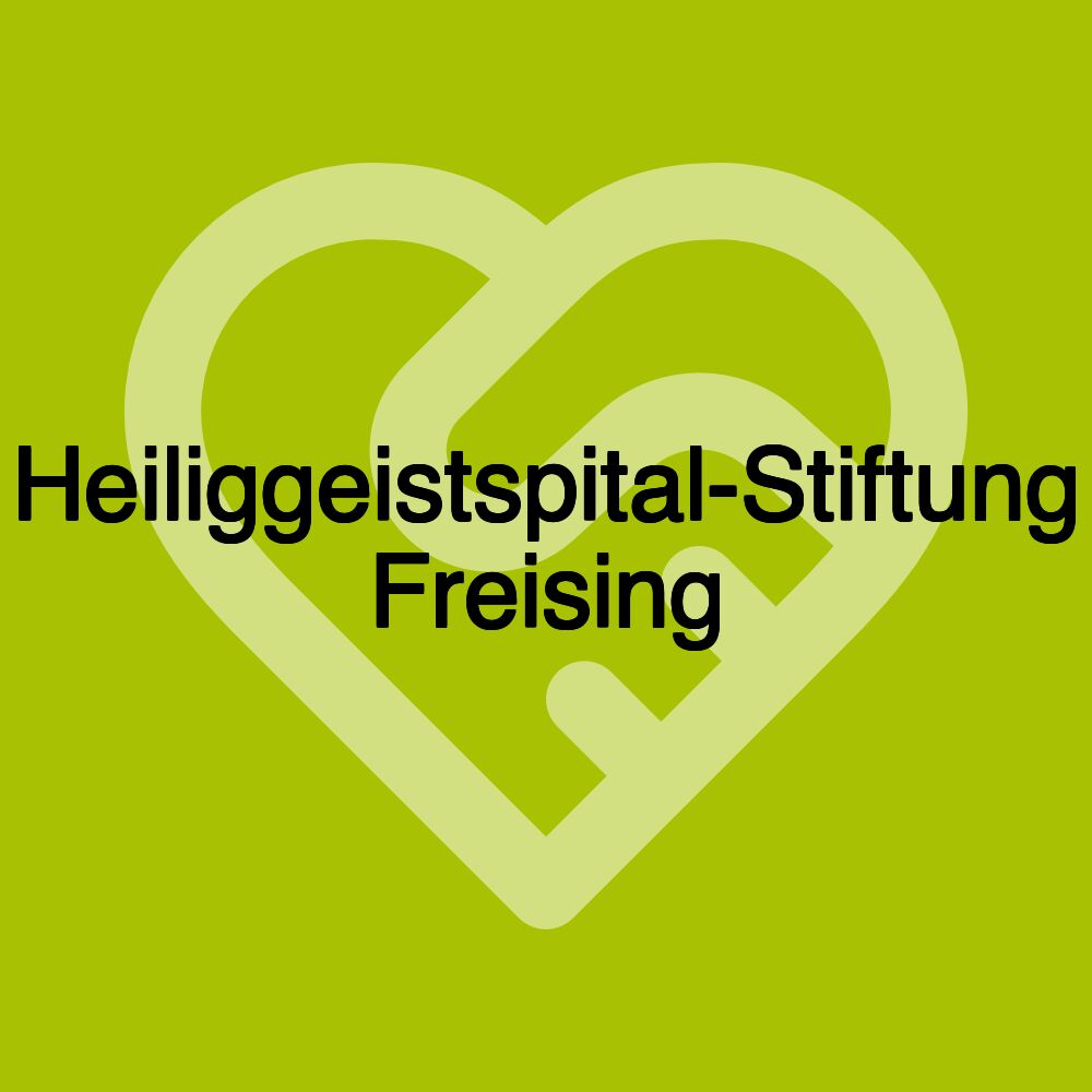 Heiliggeistspital-Stiftung Freising