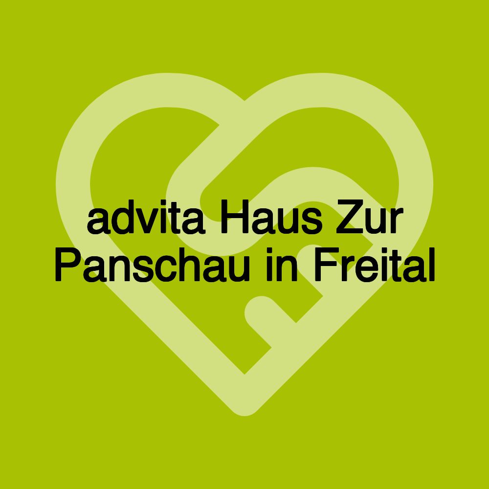 advita Haus Zur Panschau in Freital