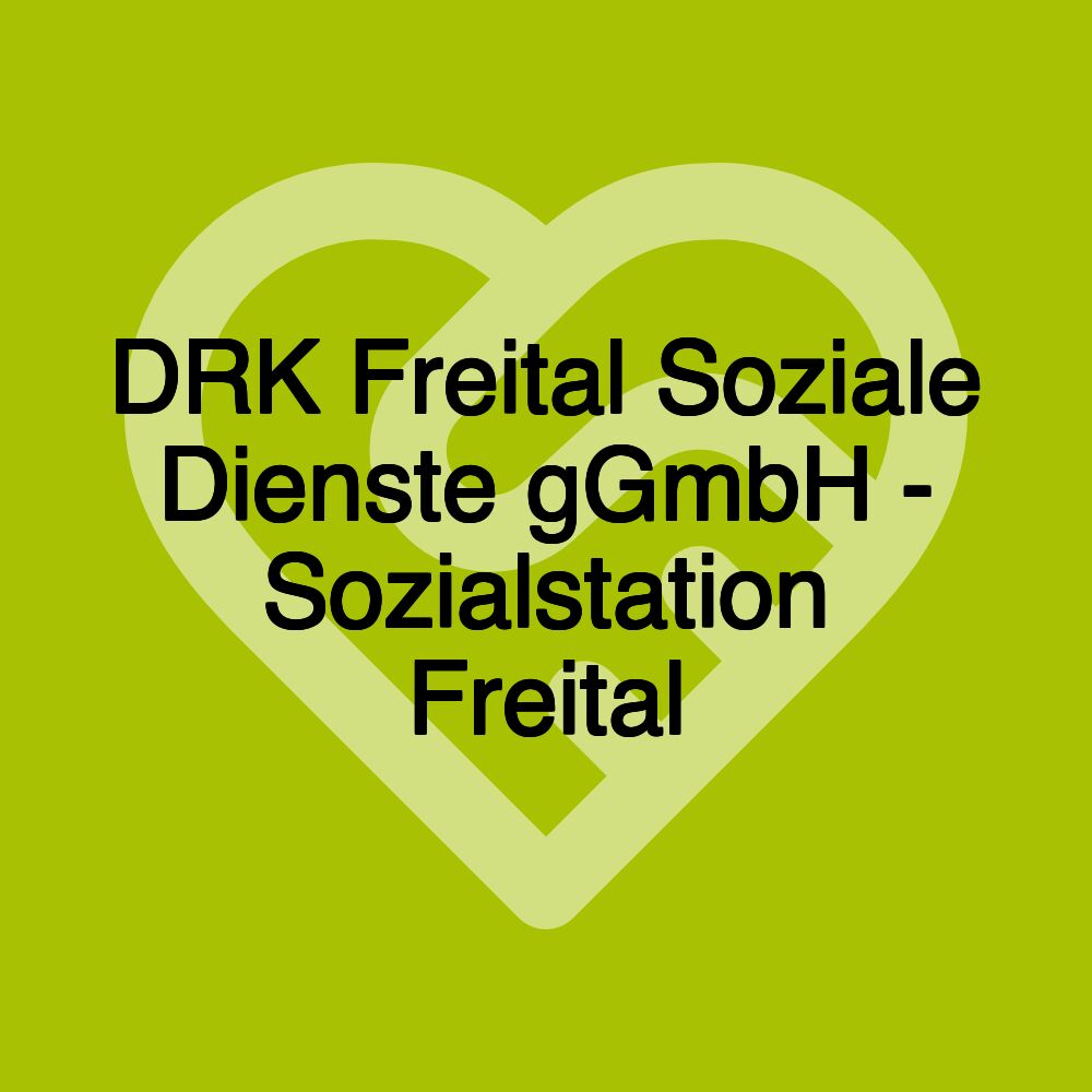 DRK Freital Soziale Dienste gGmbH - Sozialstation Freital