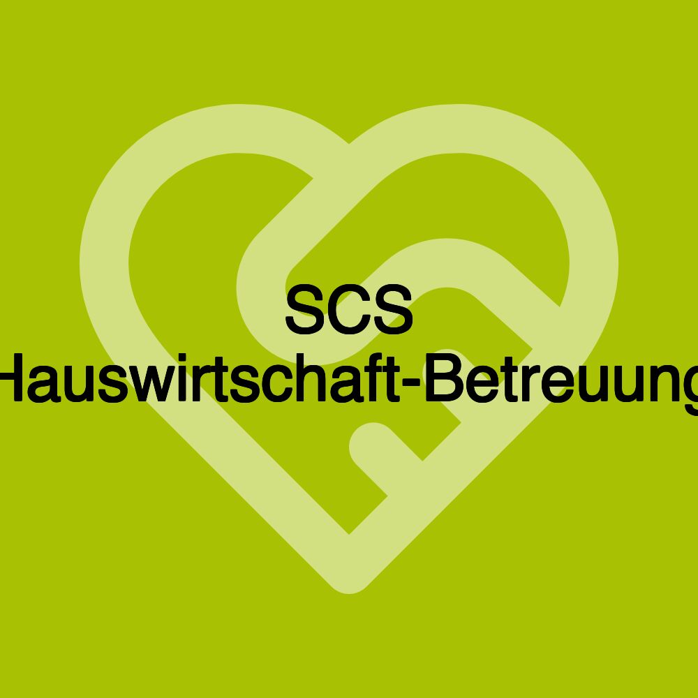 SCS Hauswirtschaft-Betreuung