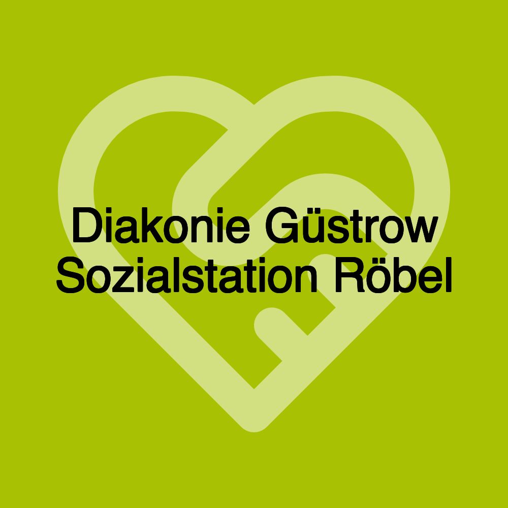 Diakonie Güstrow Sozialstation Röbel