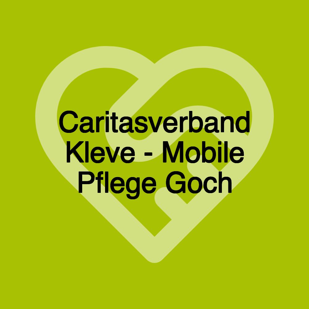 Caritasverband Kleve - Mobile Pflege Goch