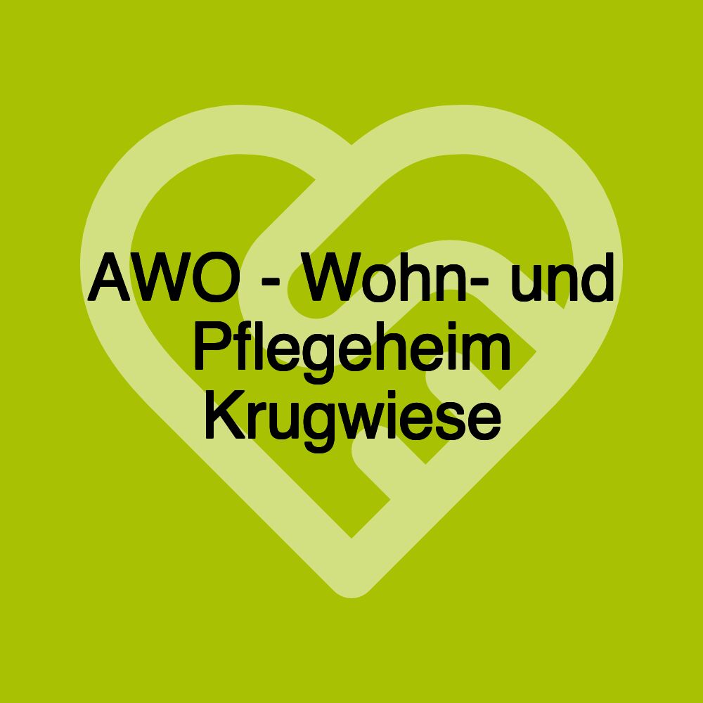 AWO - Wohn- und Pflegeheim Krugwiese