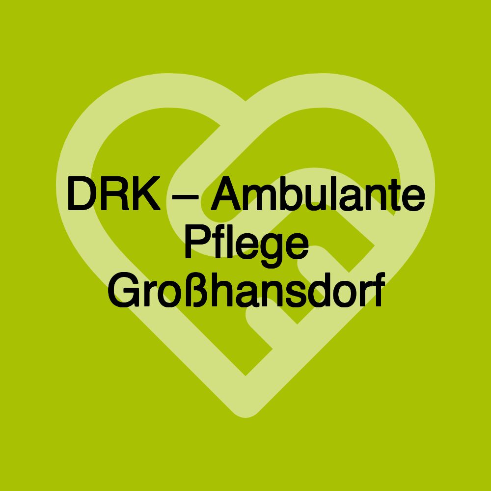 DRK – Ambulante Pflege Großhansdorf