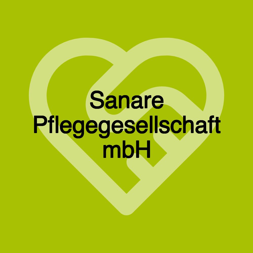 Sanare Pflegegesellschaft mbH