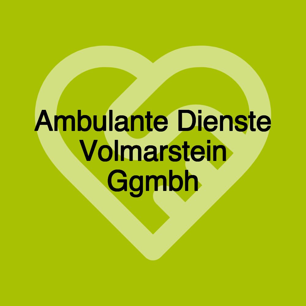 Ambulante Dienste Volmarstein Ggmbh