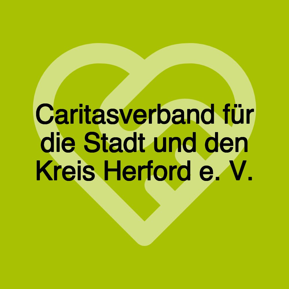 Caritasverband für die Stadt und den Kreis Herford e. V.