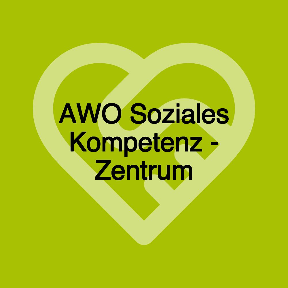 AWO Soziales Kompetenz - Zentrum