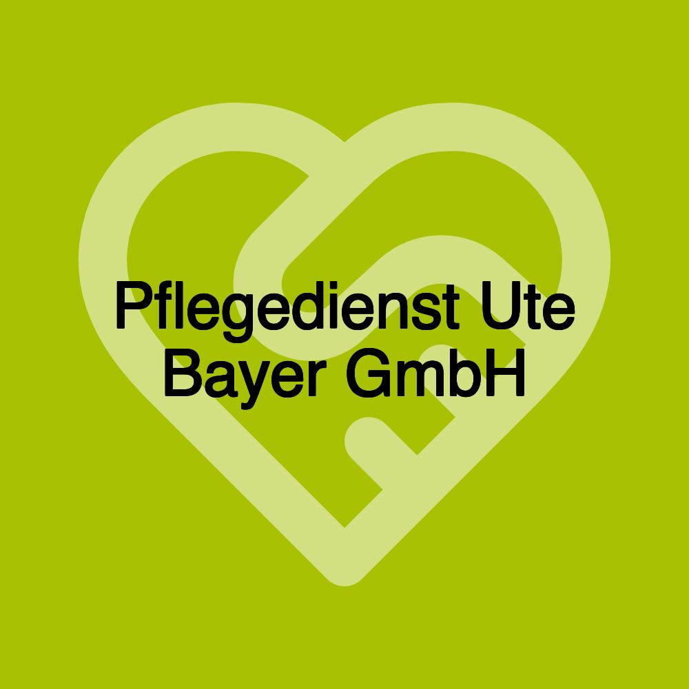 Pflegedienst Ute Bayer GmbH