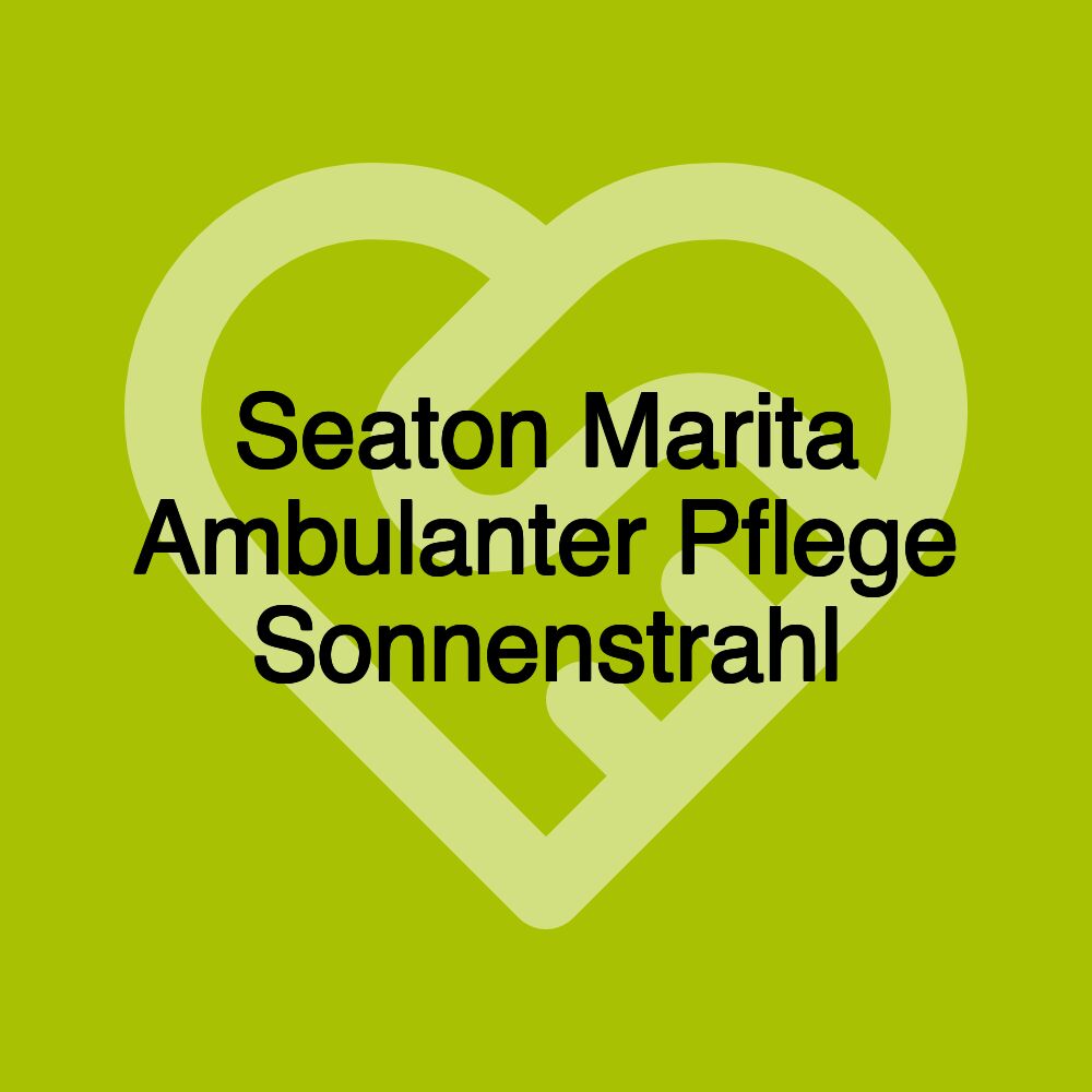 Seaton Marita Ambulanter Pflege Sonnenstrahl