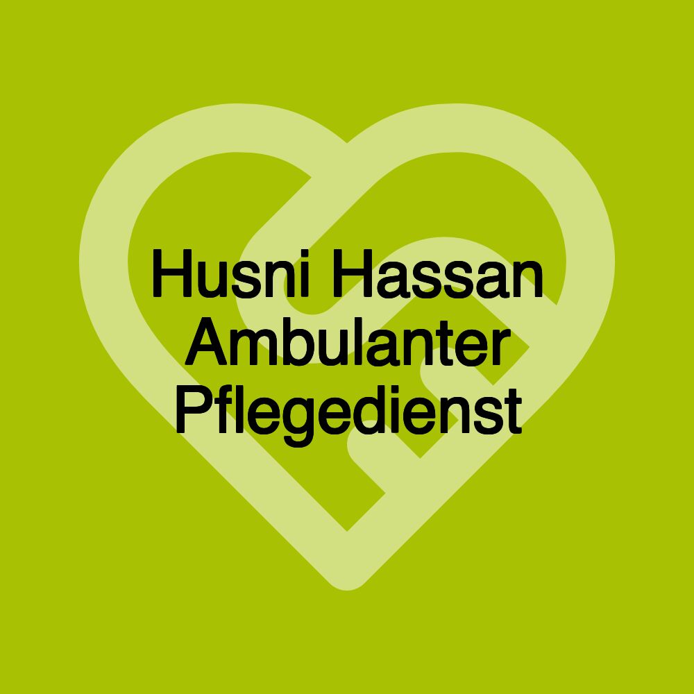 Husni Hassan Ambulanter Pflegedienst