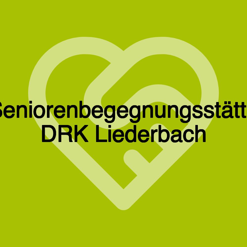 Seniorenbegegnungsstätte DRK Liederbach